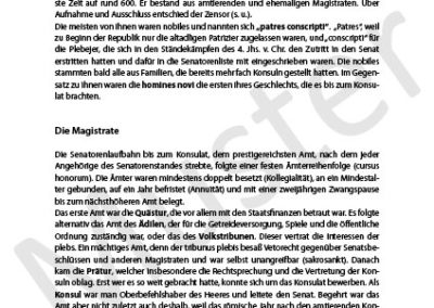 Text zum Poster Res publica Romana